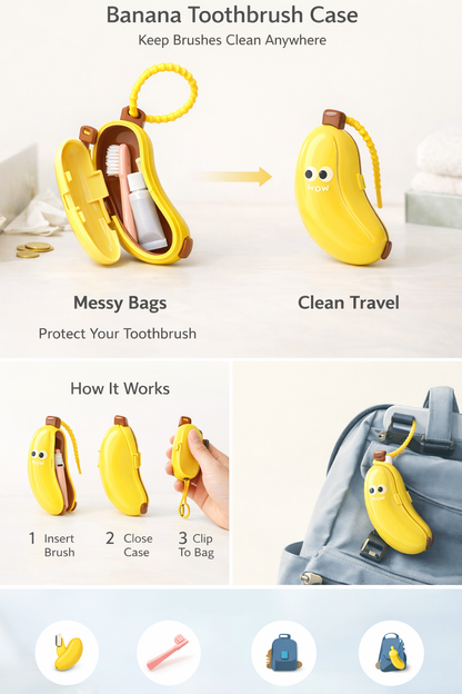 BananaCase ToothBrush Holder